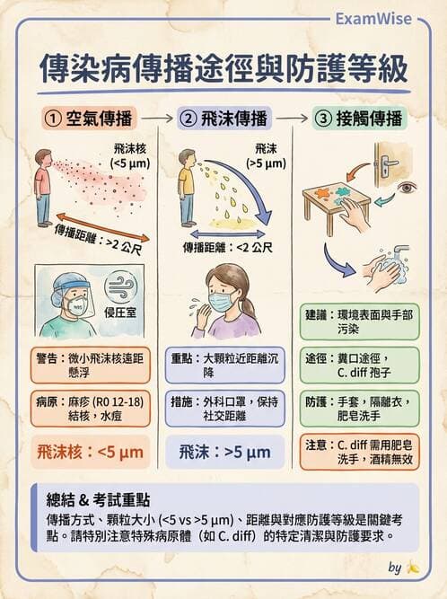 醫檢師 - 感染症與院內感染 - AI 圖文解析預覽