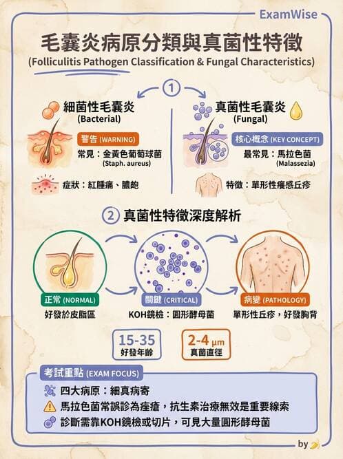 醫檢師 - 皮膚與皮下真菌感染 - AI 圖文解析預覽