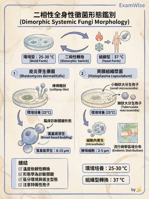 醫檢師 - 系統性與機會性真菌感染 - AI 圖文解析預覽