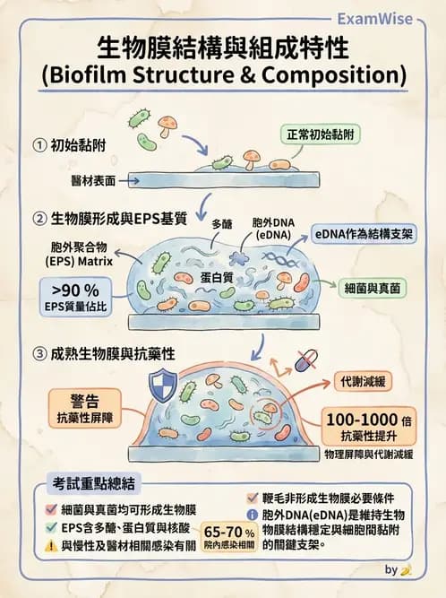 醫檢師 - 實驗室安全與微生物特性 - AI 圖文解析預覽