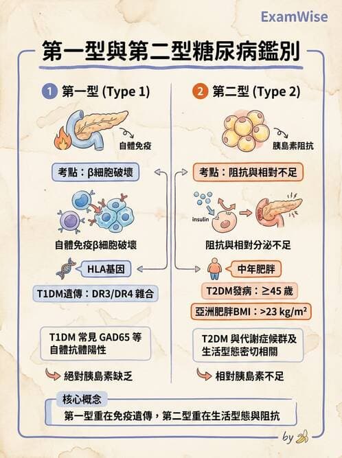 醫檢師 - 醣類代謝與糖尿病 - AI 圖文解析預覽
