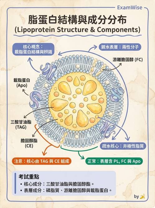 醫檢師 - 脂蛋白分類與臨床應用 - AI 圖文解析預覽