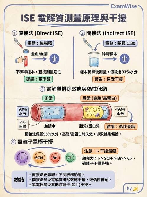醫檢師 - 電解質與微量元素 - AI 圖文解析預覽