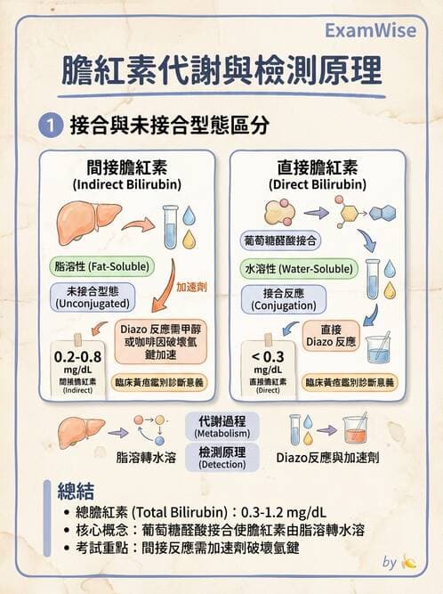 醫檢師 - 肝臟機能與胰臟酵素 - AI 圖文解析預覽