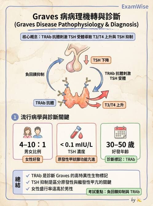 醫檢師 - 甲狀腺與垂體內分泌 - AI 圖文解析預覽