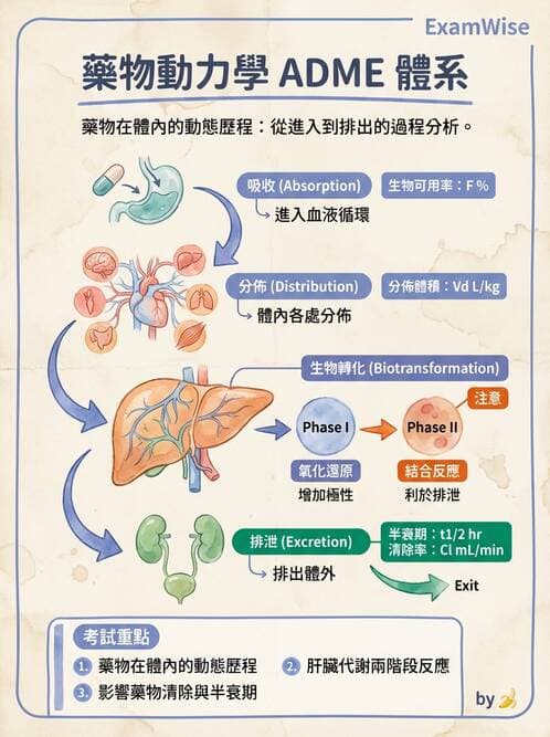 醫檢師 - 治療藥物監測與毒物學 - AI 圖文解析預覽