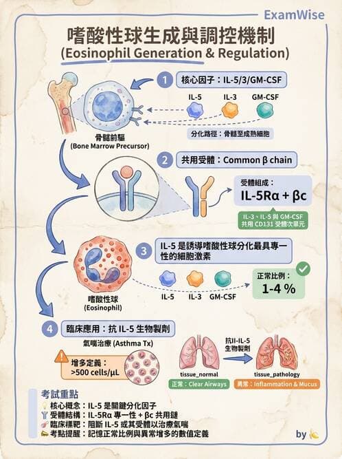 醫檢師 - 細胞激素與抗原呈獻 - AI 圖文解析預覽