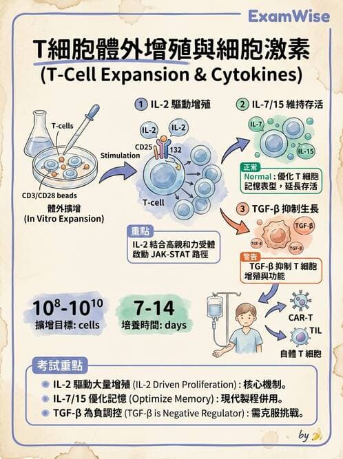 醫檢師 - 腫瘤免疫學免疫療法及疫苗 - AI 圖文解析預覽