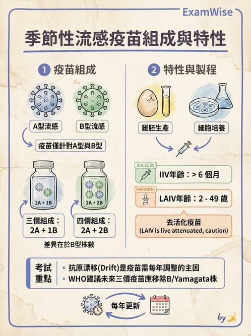 醫檢師 - 正黏液病毒科(流感) - AI 圖文解析預覽