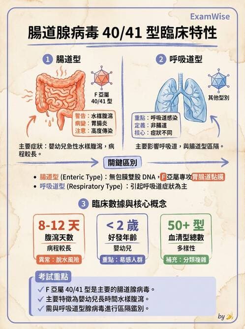 醫檢師 - 腺病毒與痘病毒 - AI 圖文解析預覽