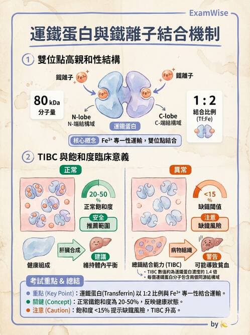 醫檢師 - 貧血診斷與營養缺乏性貧血 - AI 圖文解析預覽