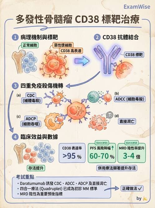 醫檢師 - 淋巴瘤、漿細胞疾病與白血球異常 - AI 圖文解析預覽