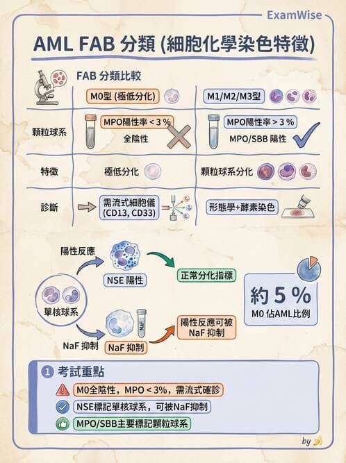 醫檢師 - 急性白血病 - AI 圖文解析預覽