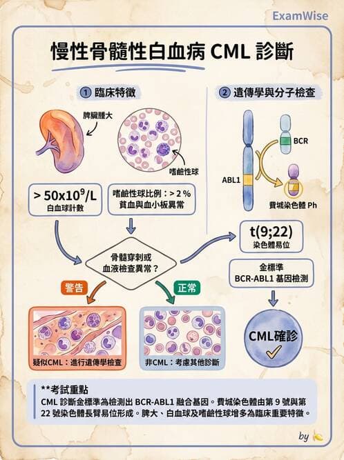 醫檢師 - 慢性血液腫瘤與骨髓增生疾患 - AI 圖文解析預覽