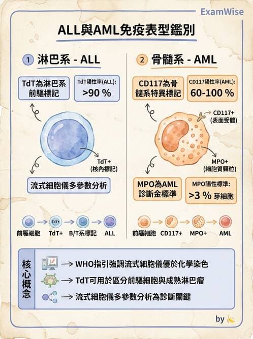 醫檢師 - 急性白血病 - AI 圖文解析預覽