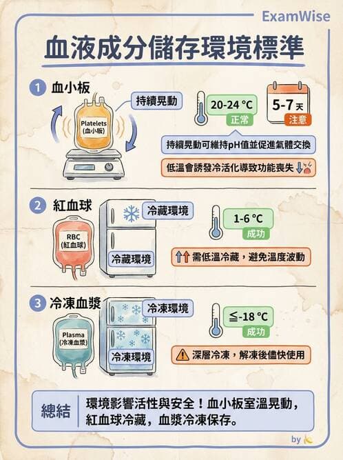 醫檢師 - 血液成分製備與輸血檢查 - AI 圖文解析預覽