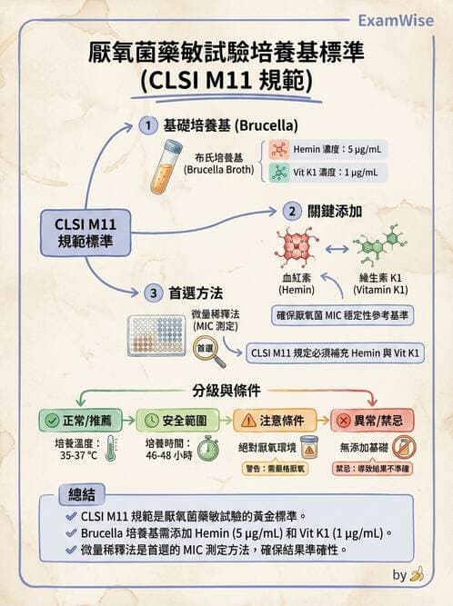 醫檢師 - 藥敏試驗方法 - AI 圖文解析預覽