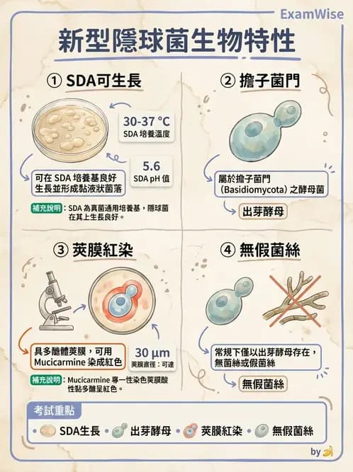 醫檢師 - 系統性與機會性真菌感染 - AI 圖文解析預覽