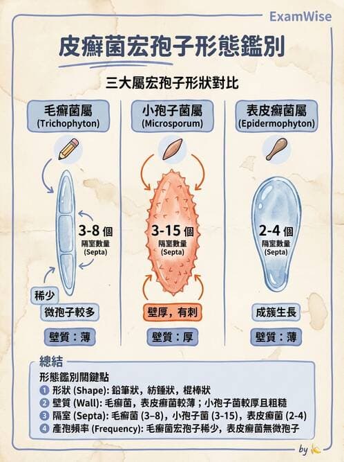醫檢師 - 皮膚與皮下真菌感染 - AI 圖文解析預覽