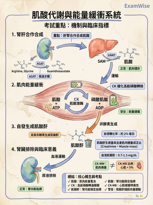 醫檢師 - 腎臟機能與代謝評估 - AI 圖文解析預覽