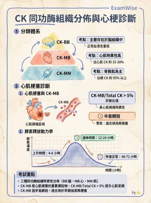 醫檢師 - 心肌標誌與心臟診斷 - AI 圖文解析預覽