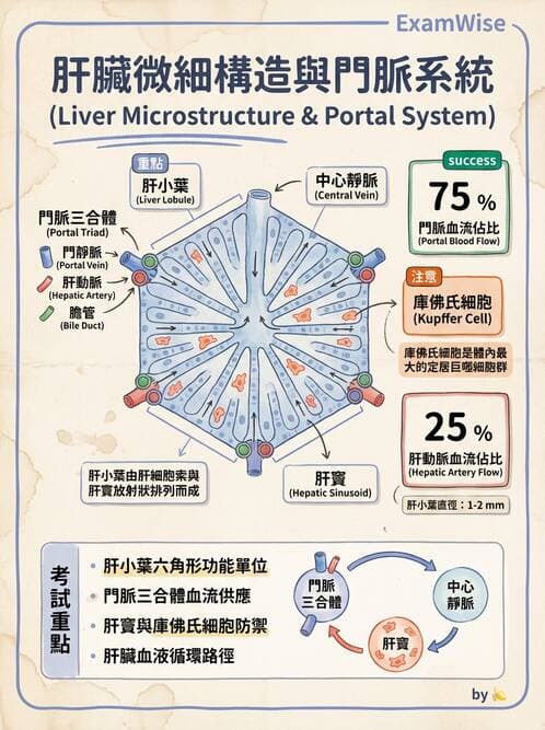 醫檢師 - 肝臟機能與胰臟酵素 - AI 圖文解析預覽