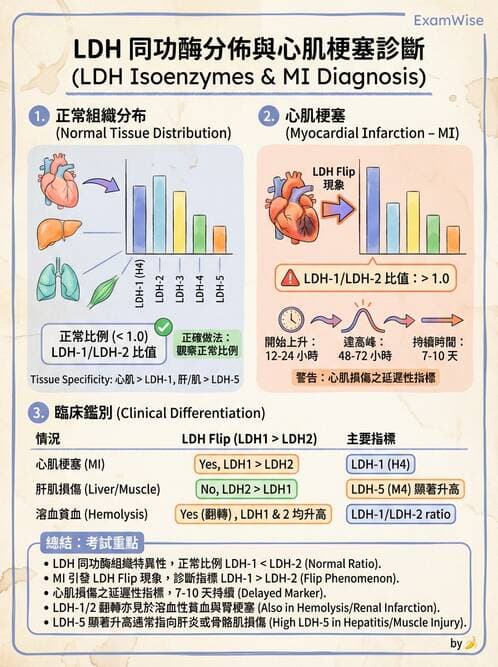醫檢師 - 心肌標誌與心臟診斷 - AI 圖文解析預覽