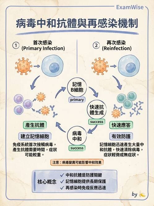 醫檢師 - 黃病毒科與蟲媒病毒 - AI 圖文解析預覽