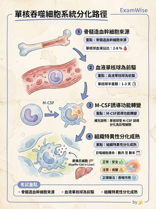 護理師 - 免疫系統組成、抗原-抗體、補體、先天性免疫 - AI 圖文解析預覽
