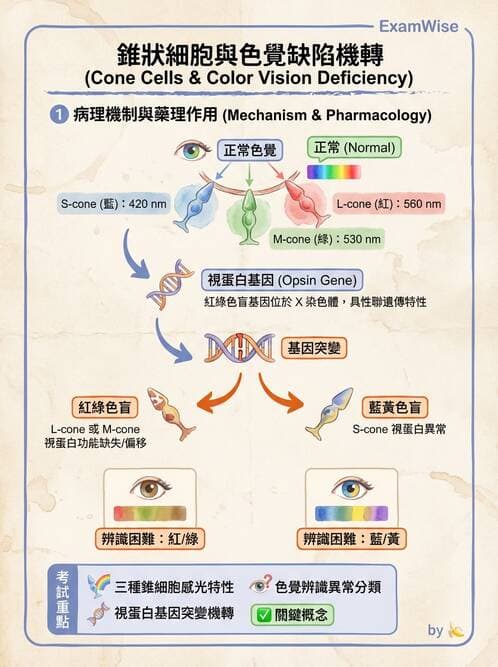 護理師 - 腦功能、自主神經與感覺 - AI 圖文解析預覽