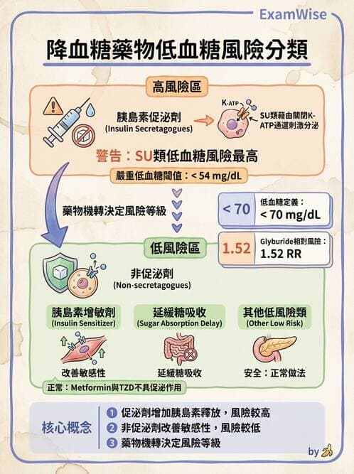 護理師 - 影響新陳代謝及內分泌功能藥物 - AI 圖文解析預覽