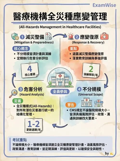 護理師 - 品質管理與病人安全 - AI 圖文解析預覽