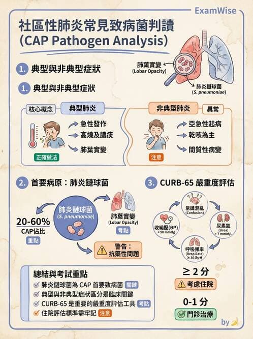 專師 - 肺炎與肺部感染 - AI 圖文解析預覽