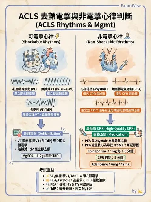 專師 - 心律不整與電擊治療 - AI 圖文解析預覽