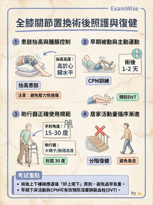 護理師 - 關節疾病與骨科手術 - AI 圖文解析預覽