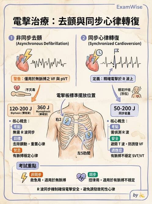護理師 - 心臟衰竭與心律不整 - AI 圖文解析預覽