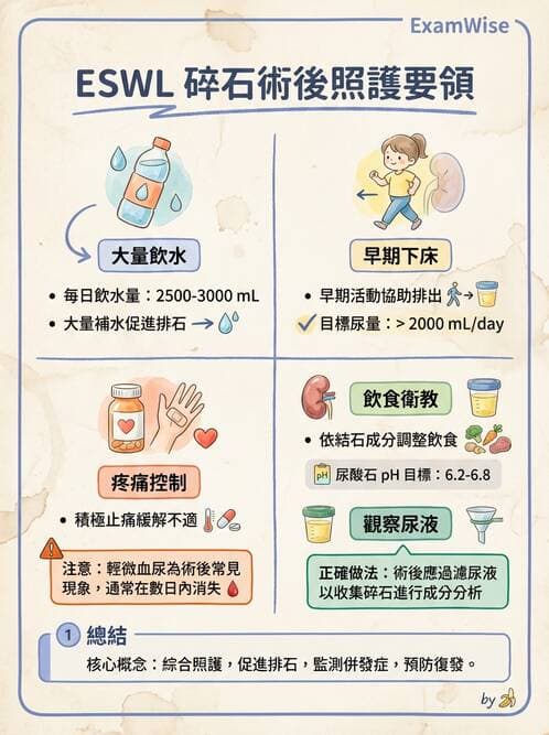 護理師 - 泌尿道疾病與排尿障礙 - AI 圖文解析預覽