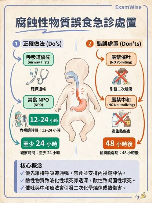 護理師 - 兒童急症與燒傷護理 - AI 圖文解析預覽
