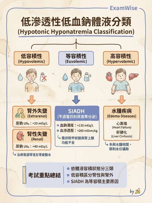 專師 - 鈉離子異常與SIADH - AI 圖文解析預覽