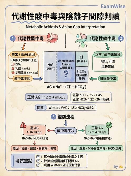 專師 - 酸鹼平衡 - AI 圖文解析預覽