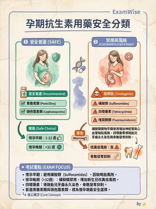 專師 - 抗生素藥理 - AI 圖文解析預覽