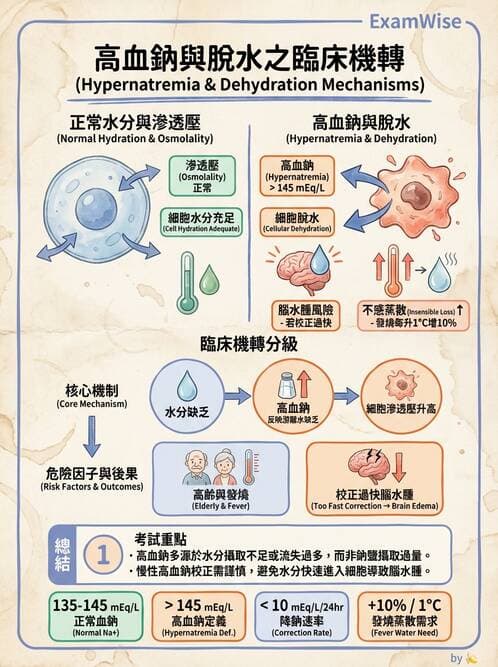 專師 - 鈉離子異常與SIADH - AI 圖文解析預覽