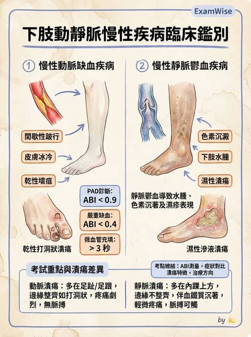 專師 - 周邊血管與靜脈疾病 - AI 圖文解析預覽