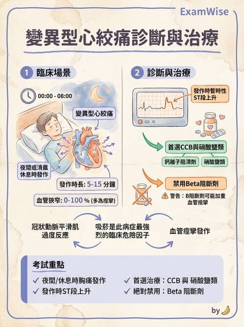 專師 - 心絞痛與穩定型冠心病 - AI 圖文解析預覽