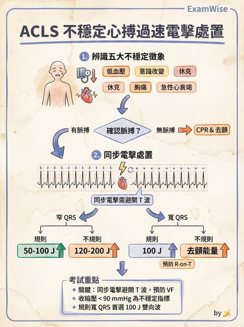 專師 - 心律不整與電擊治療 - AI 圖文解析預覽