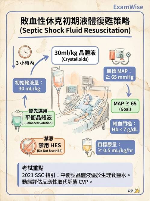 專師 - 敗血症治療與復甦指引 - AI 圖文解析預覽