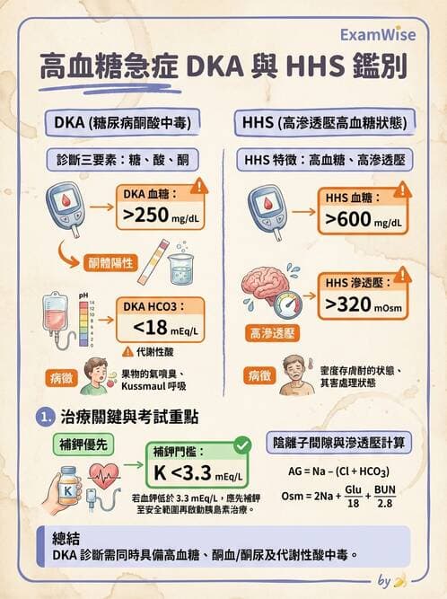 專師 - 糖尿病急症 - AI 圖文解析預覽