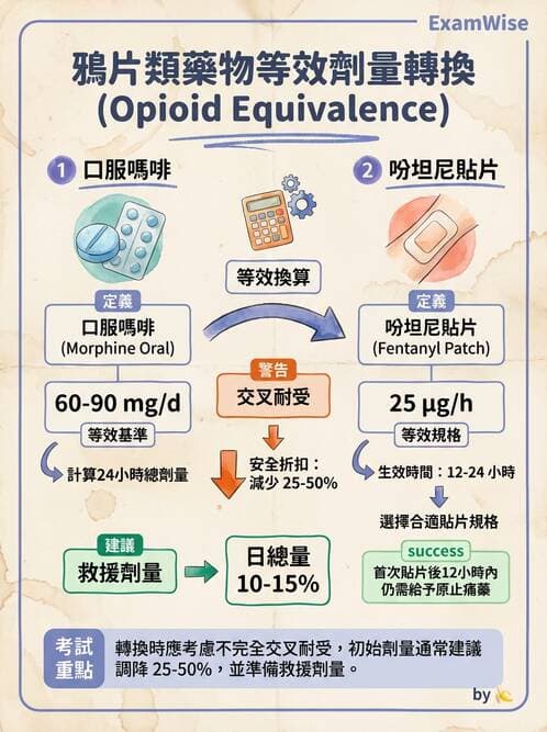 專師 - 疼痛控制與止痛藥物 - AI 圖文解析預覽