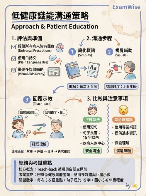 專師 - 臨床溝通情境與衛教 - AI 圖文解析預覽