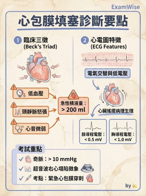 專師 - 心包膜與心肌疾病 - AI 圖文解析預覽